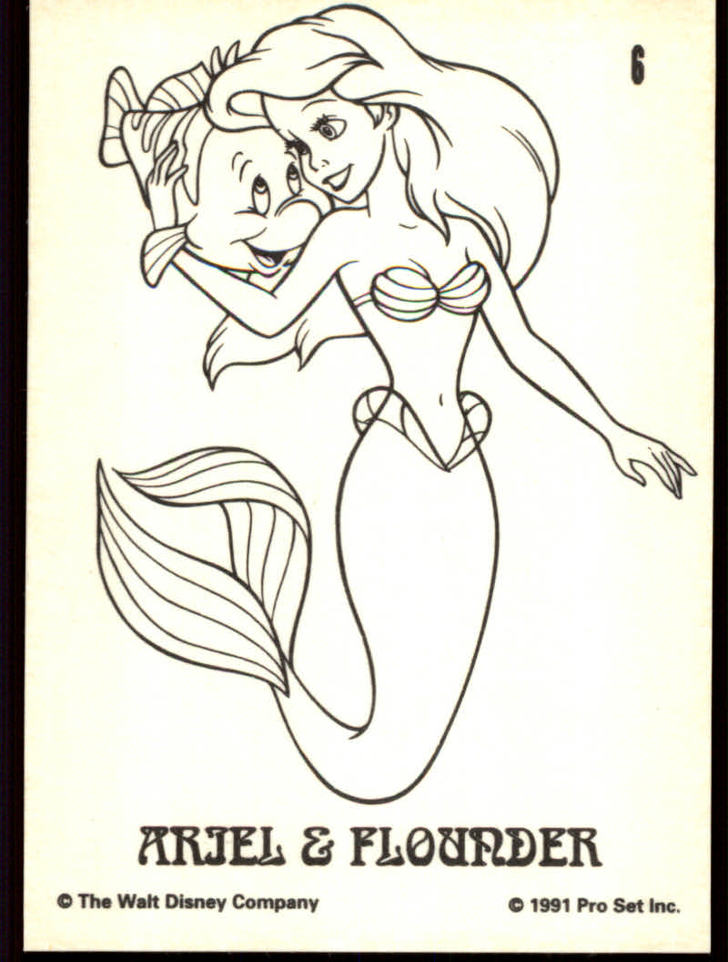 The Little Mermaid (1991 Pro Set) "Promo and Insert" Cards - Picture 14 of 77