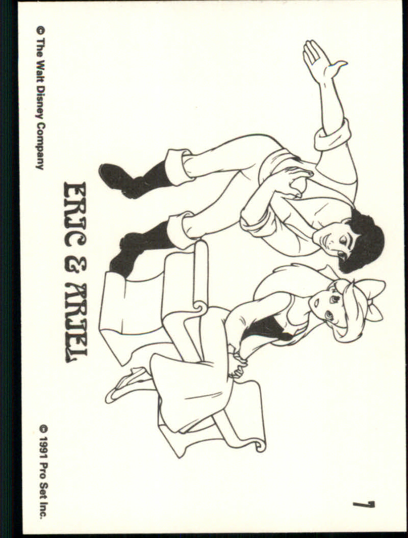 The Little Mermaid (1991 Pro Set) "Promo and Insert" Cards - Picture 17 of 77