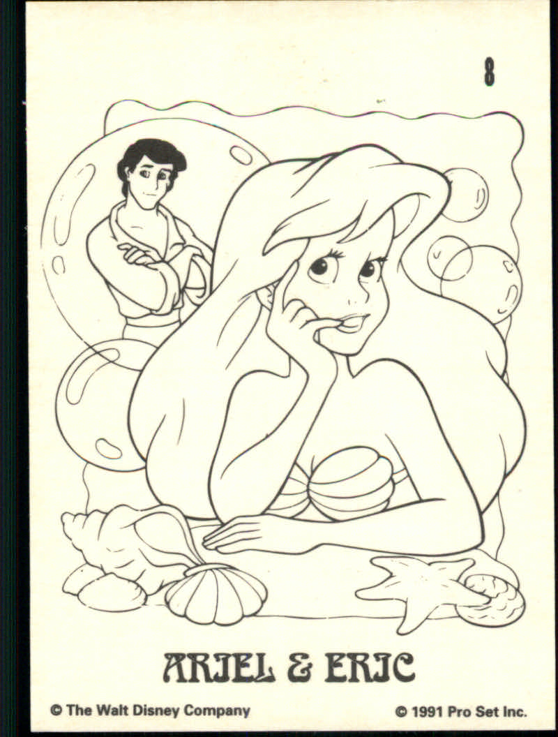The Little Mermaid (1991 Pro Set) "Promo and Insert" Cards - Picture 19 of 77