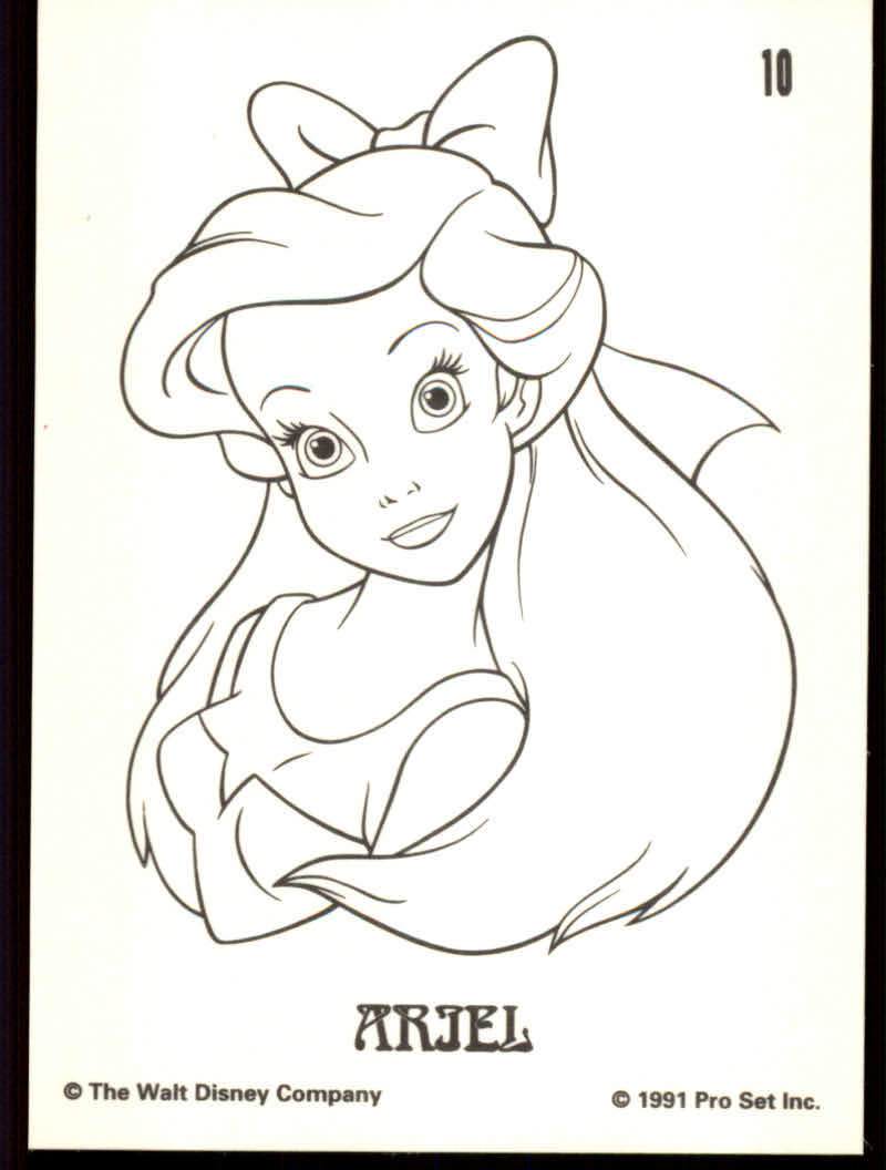 The Little Mermaid (1991 Pro Set) "Promo and Insert" Cards - Picture 22 of 77