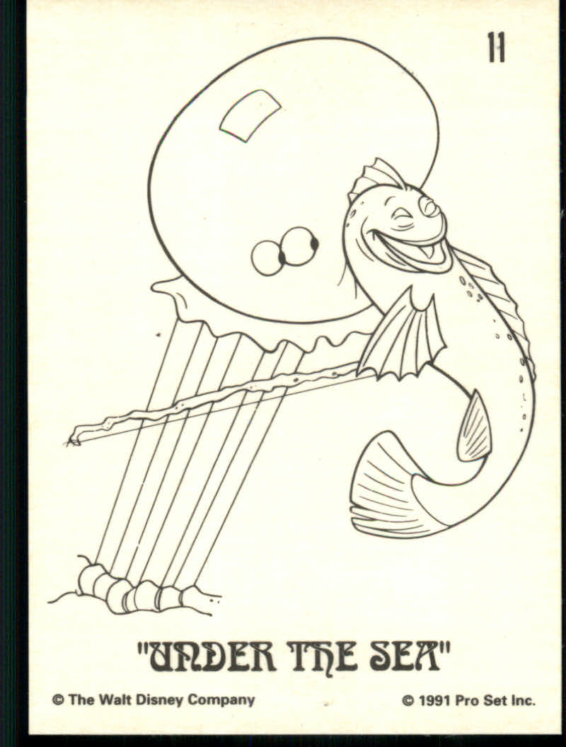 The Little Mermaid (1991 Pro Set) "Promo and Insert" Cards - Picture 25 of 77