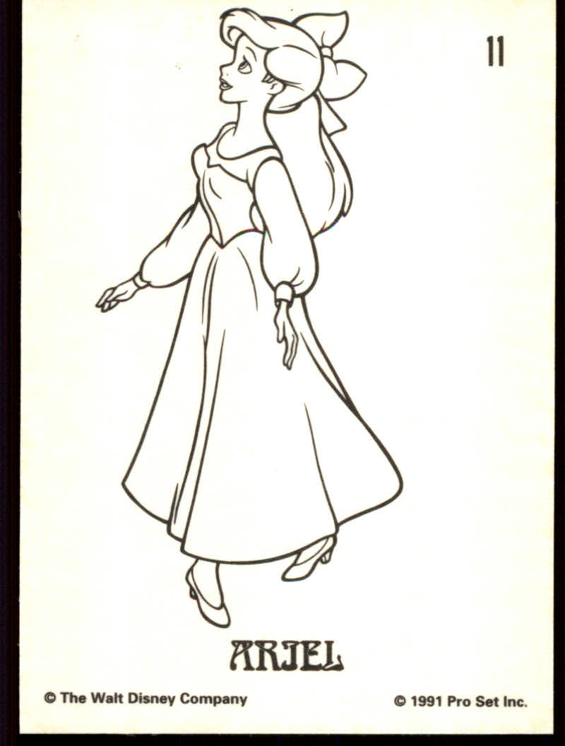 The Little Mermaid (1991 Pro Set) "Promo and Insert" Cards - Picture 24 of 77