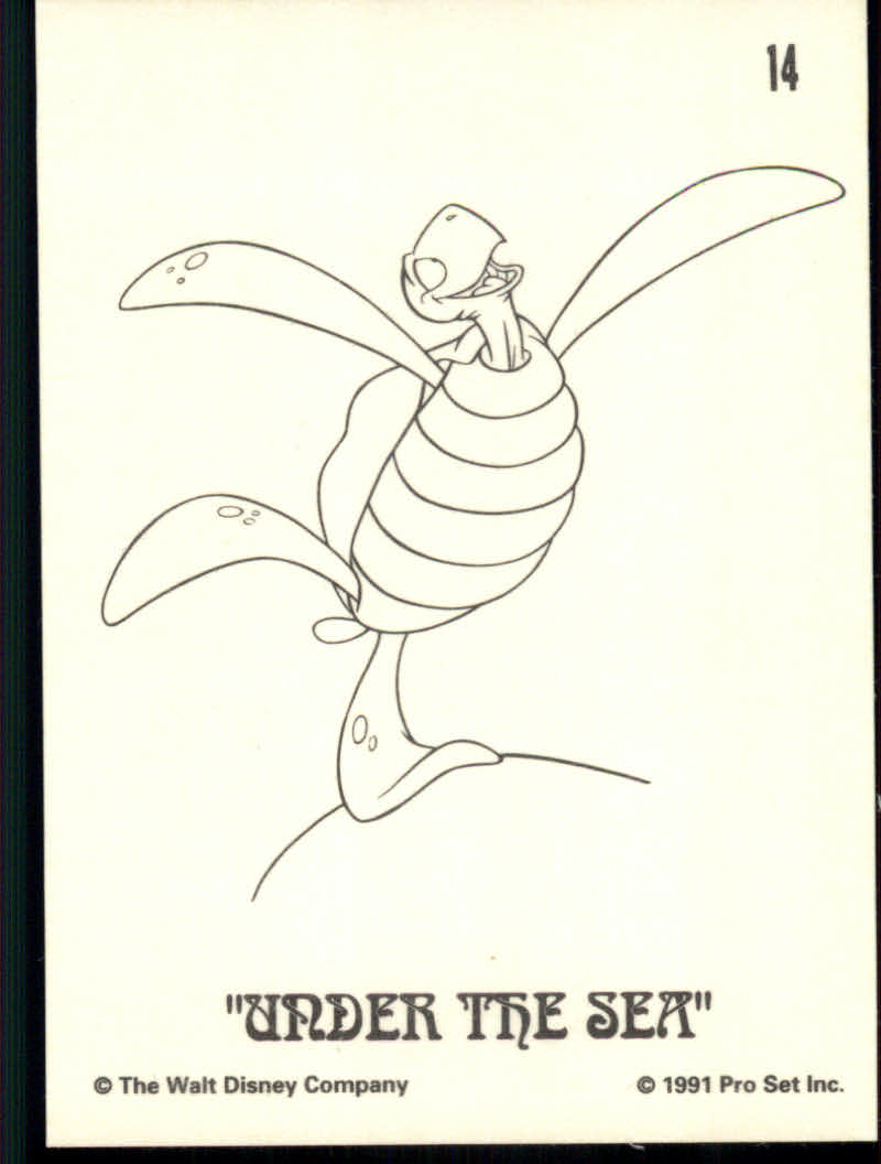 The Little Mermaid (1991 Pro Set) "Promo and Insert" Cards - Picture 31 of 77
