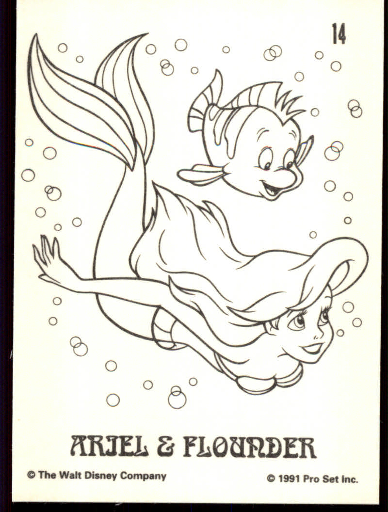 The Little Mermaid (1991 Pro Set) "Promo and Insert" Cards - Picture 30 of 77