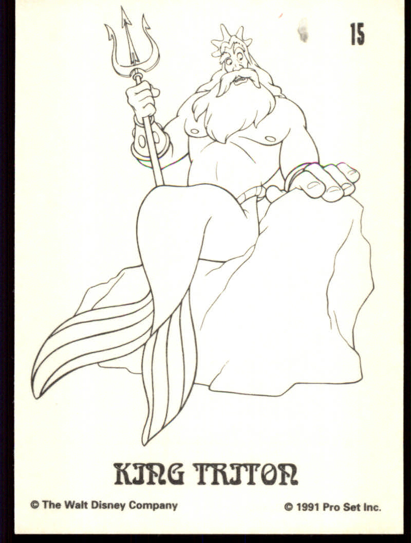 The Little Mermaid (1991 Pro Set) "Promo and Insert" Cards - Picture 32 of 77