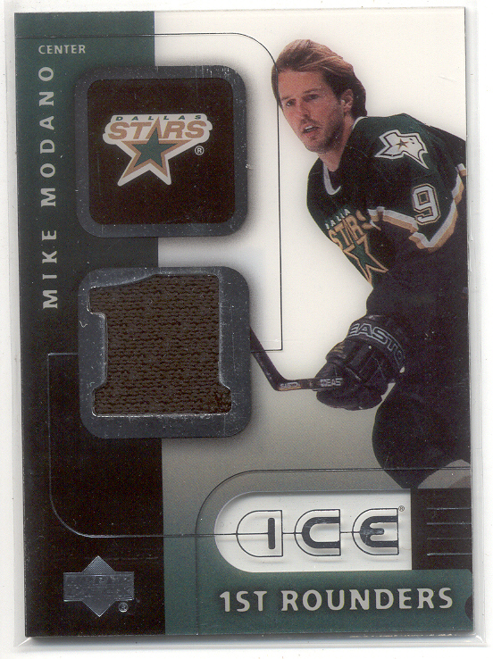 2001-02 Upper Deck Ice First Rounders Jerseys #FMM Mike Modano