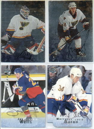 1995-96 Be A Player Autographs #S29 Jay Wells
