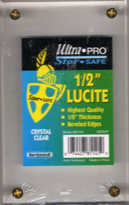 Ultra-Pro 1/2 Inch Brick 4 Screw Holder - Standard Cards