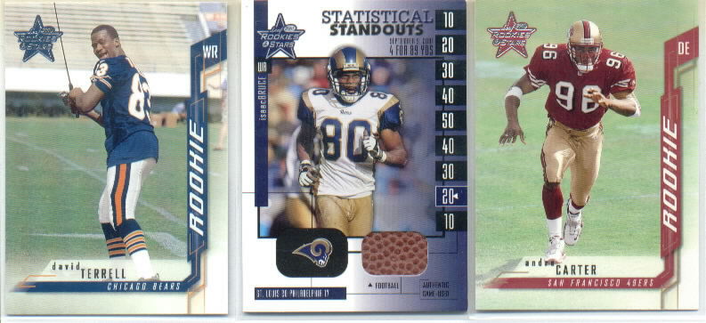 2001 Leaf Rookies and Stars Statistical Standouts #SS17 Isaac Bruce