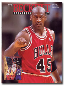 Beckett Basketball, 5/95, Jordan Uniform #45 