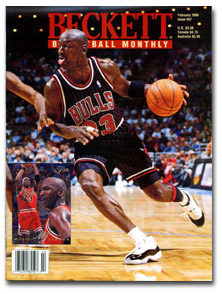 Beckett Basketball, 2/96, Jordan Pinstripes