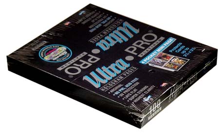 Ultra Pro Platinum Mini 4-Pocket Card Pages for 2-Ring Binders (Box of 100) 