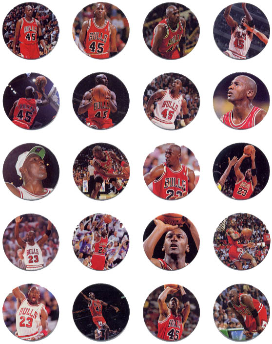 Michael Jordan Pogs and Coins shops