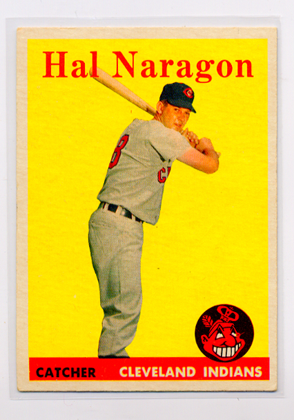 1958 Topps #22 Hal Naragon