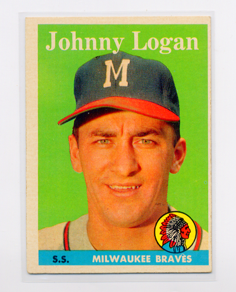 1958 Topps #110 Johnny Logan