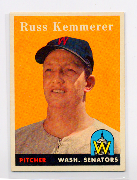 1958 Topps #137 Russ Kemmerer