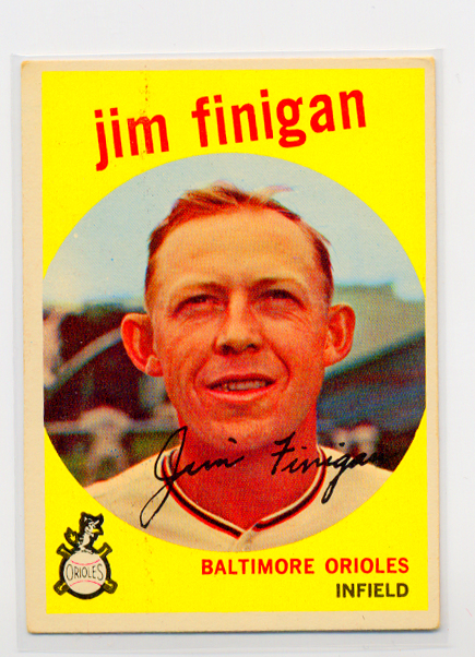1959 Topps #47 Jim Finigan