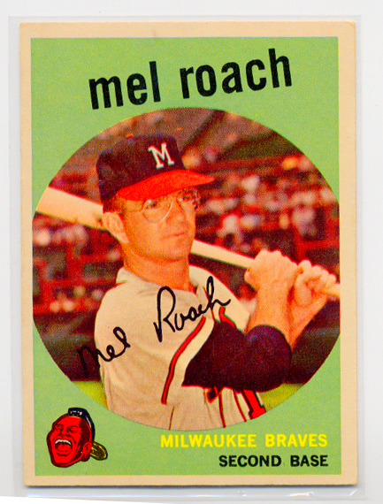 1959 Topps #54 Mel Roach