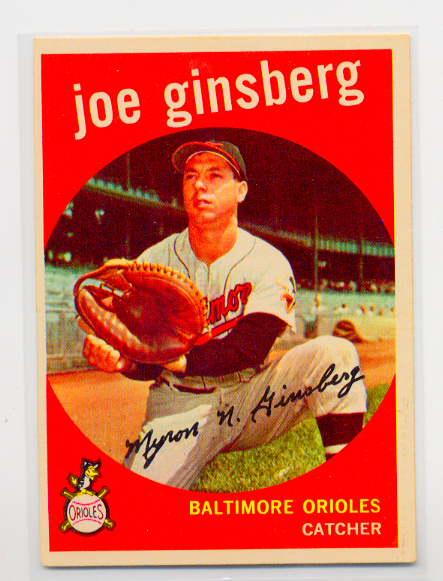 1959 Topps #66 Joe Ginsberg