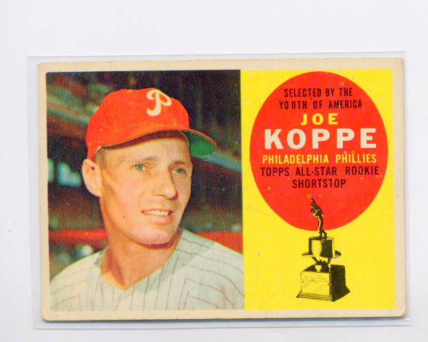 1960 Topps #319 Joe Koppe ASR