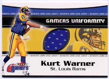 2000 Fleer Gamers Uniformity #33 Kurt Warner