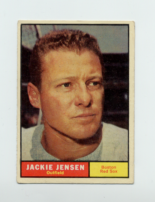 1961 Topps #540 Jackie Jensen