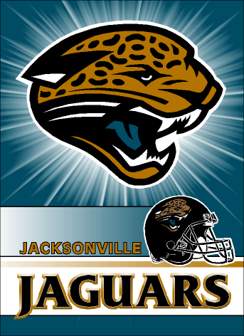 Vertical Flag, Jacksonville Jaguars, Wincraft, NFL Licensed