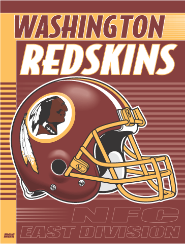 Vertical Flag, Washington Redskins, Wincraft, NFL Licensed