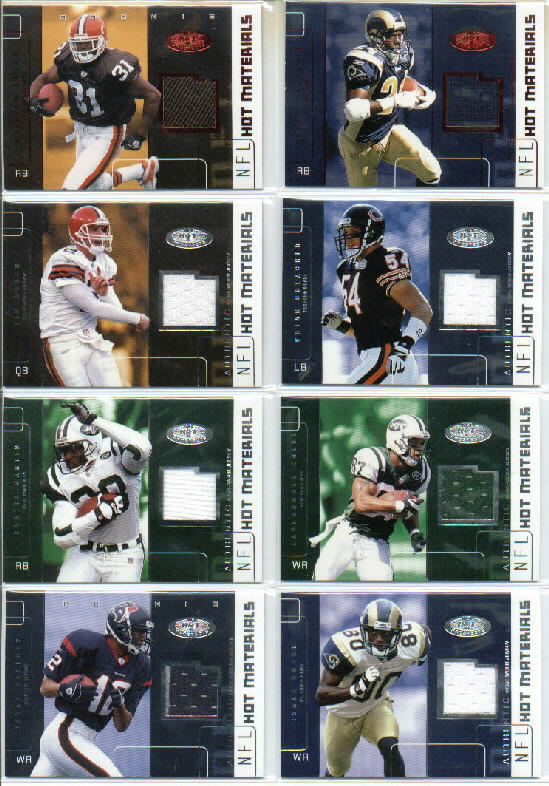 2002 Hot Prospects Hot Materials #HMTC Tim Couch