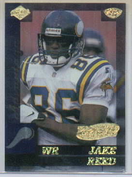 Jake Reed autographed Football Card (Minnesota Vikings) 1996