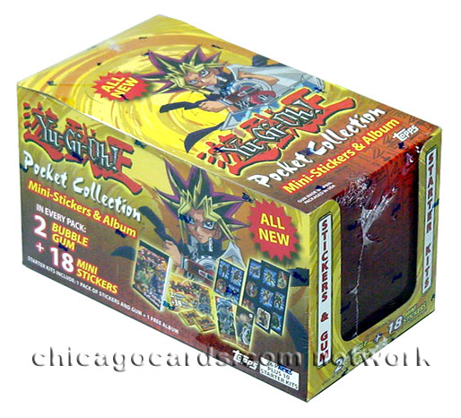 2003 Topps Yu-Gi-Oh! Officially Licensed Mini Stickers & Album Box, Factory  Sealed, *** In Stock *** - MINT