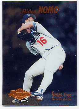 1995 Select Certified #98 Hideo Nomo RC