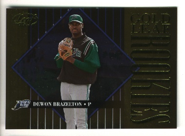 2002 Leaf Gold Rookies #5 Dewon Brazelton