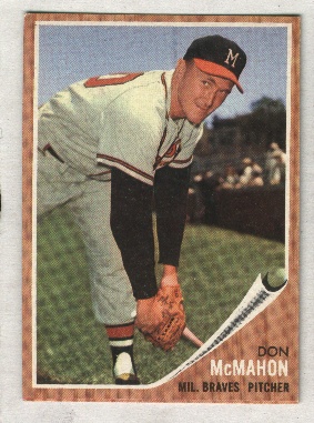 1962 Topps #483 Don McMahon