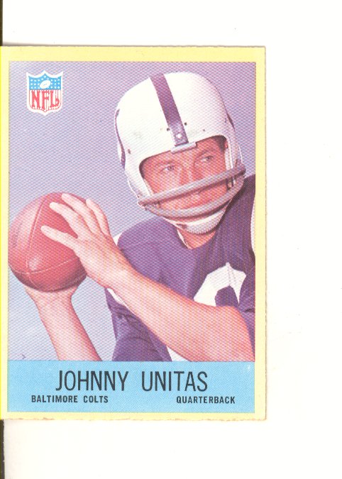1967 Philadelphia #23 Johnny Unitas