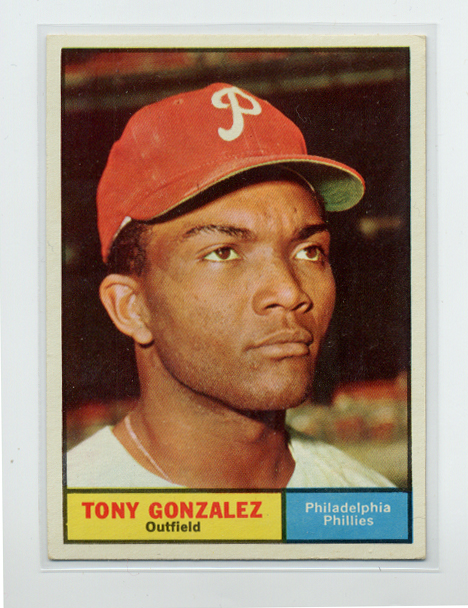 1961 Topps #93 Tony Gonzalez