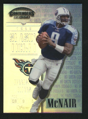 1999 SkyBox Dominion Steve McNair #108 Tennessee Titans