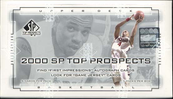 A.J. Guyton 2000 Upper Deck Top Prospects Future Glory Insert Card #F7