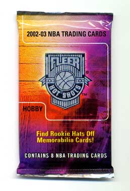 2002-03 (2003) Fleer Hot Shots Basketball Hobby Pack