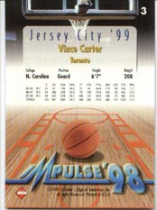 1998-99 Collector's Edge Impulse Jersey City 50 Card Set