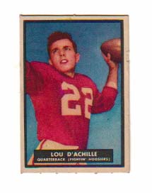 1951 Topps Magic #14 Lou D'Achille RC