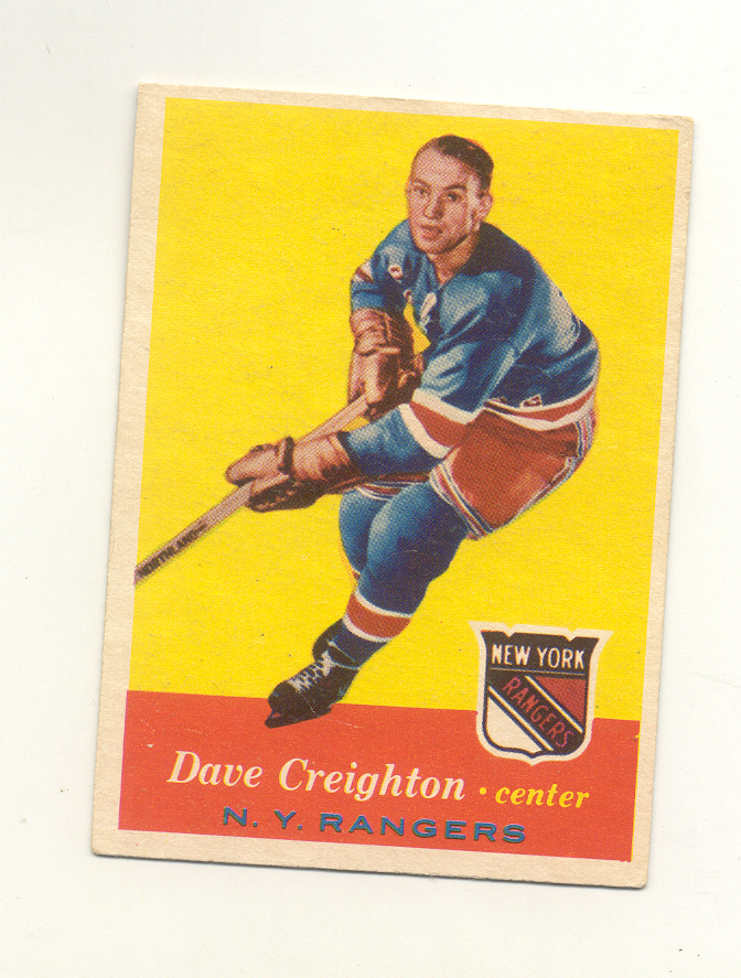 1957-58 Topps #66 Dave Creighton