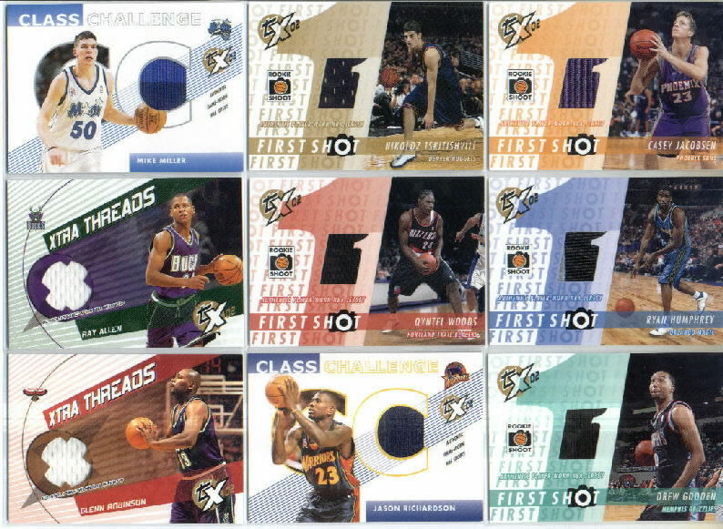 2002-03 Topps Xpectations First Shot Relics #FSQW Qyntel Woods