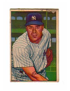 1952 Bowman #37 Vic Raschi