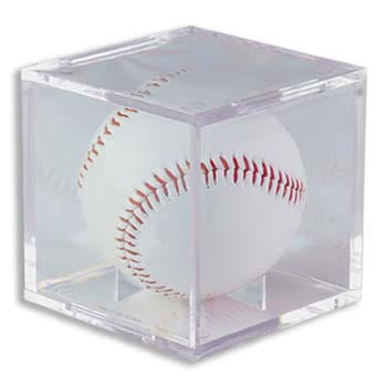 Ultra-Pro #81528  Square Baseball UV Coated Ball Holder   (10 pcs)