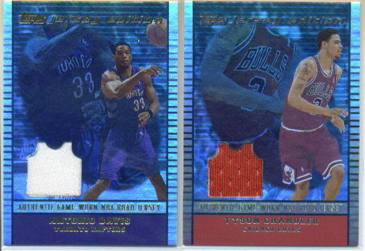 2002-03 Topps Jersey Edition Copper #JETC Tyson Chandler R