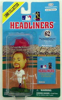 1998 HeadLiners (HL) Mark McGwire St. Louis Cardinals