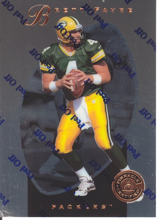 1997 Pinnacle Certified #3 Brett Favre - NM-MT