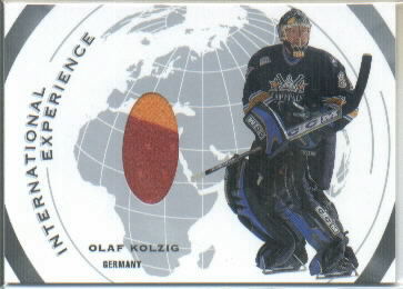 2002-03 ITG Used International Experience Jerseys #IE9 Olaf Kolzig