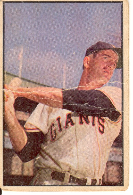 1953 Bowman Color #74 Don Mueller